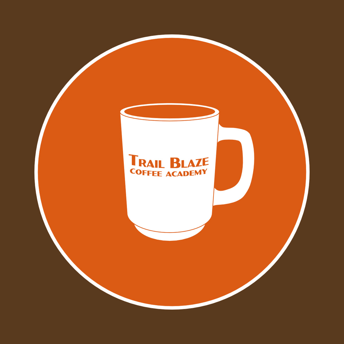 Logo for the Coffee Fundamentals class at Trail Blaze Coffee. 